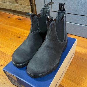 NEW-Steel Gray Suede Blundstone
